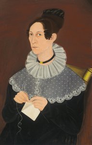 Probably Sarah Cook Arnold Knitting by Unbekannt
