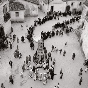 Procession of Flagellants, Albano di Lucania, Potenza, Basilicata, Italy by Unbekannt