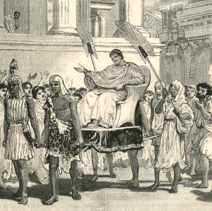 Public Rejoicings on the Recovery of Pompey by Unbekannt