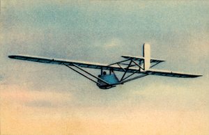 Pupil in Camouflaged Zögling Training Glider, 1932