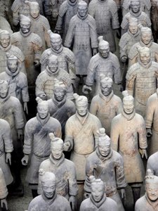 Terracotta Army of Qin Shi Huang by Unbekannt