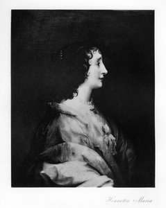Queen Henrietta Maria, Queen Consort of England, Scotland and Ireland by Unbekannt