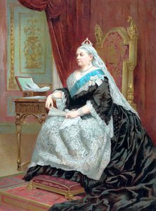 Queen Victoria at the time of her Golden Jubilee by Unbekannt