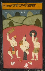 Ragini Desakh of Meghamalhar by Unbekannt