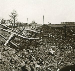 Railway, Somme, Northern France by Unbekannt