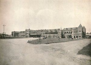 Rangoon Railway Station by Unbekannt