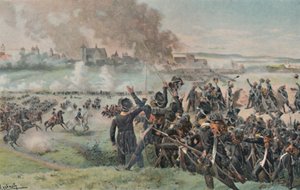 Reappearance of Napoleon on the Field Before Ratisbon, 1809, 1896 by Unbekannt