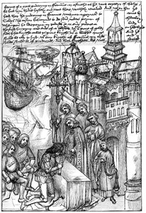 Reception of Richard de Beauchamp, Earl of Warwick, 15th century, 1893 by Unbekannt