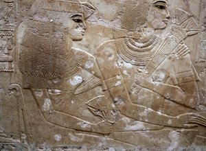 Relief from the Tomb of Ramose, Luxor, Egypt, 14th Century BC by Unbekannt