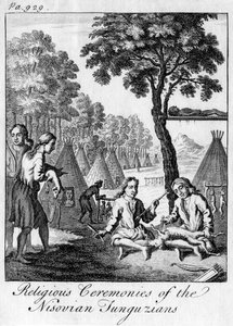 Religious Ceremonies of the Nisovian Tunguzians, c. 1748