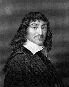 Rene Descartes, French Philosopher and Mathematician by Unbekannt