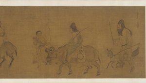 Returning Home after Harvest, Possibly Ming Dynasty by Unbekannt