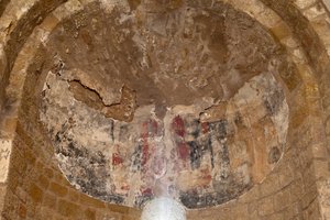 Ribelles. The Church. Interior. The Apse. The Wall Paintings. Romanesque. by Unbekannt
