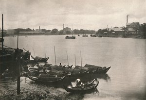 Rice Mills on the Poozoondoung Creek, Rangoon