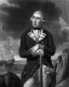 Richard Kempenfelt, English Naval Officer of Swedish Descent by Unbekannt