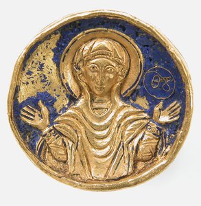 Ring with Enamel Bezel, Byzantine, 19th or 20th century 12th-13th century style