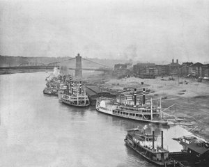 River Front, Cincinnati, Ohio, USA, c1900