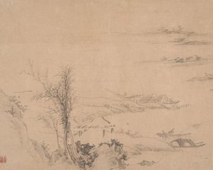 River Scene by Unbekannt