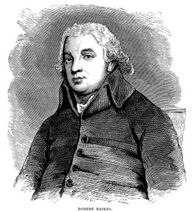 Robert Raikes, English philanthropist and publisher by Unbekannt