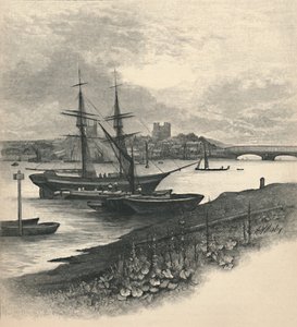 Rochester, from Strood by Unbekannt