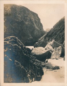 Rocks at Newquay, 1927 by Unbekannt