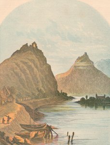 Rolandseck and the Kloster Nonnenwerth, 1864