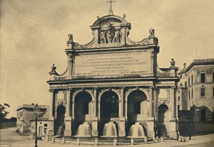 Fountain of the Aqueduct of Paul V, Rome, 1910 by Unbekannt