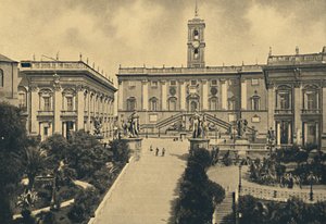 Roma - The Capitol: Palace of the Senators (City Hall) by Unbekannt