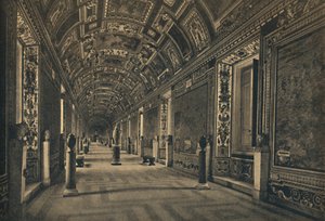 Roma - Vatican Palace - Gallery of Geographical Maps, 1910 by Unbekannt