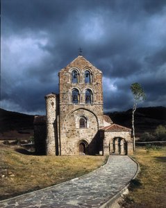 Romanesque church, San Salvador de Cantamuda