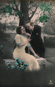 Romantic postcard