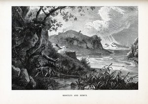 Romulus and Remus, 1882 by Unbekannt