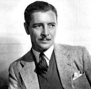 Ronald Colman, English actor, 1934-1935