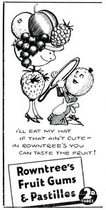 Rowntrees Fruit Gums and Pastilles