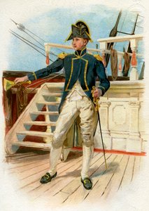 Royal Navy Post Captain by Unbekannt
