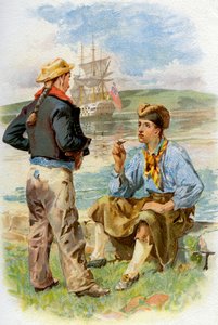 Royal Navy sailors by Unbekannt