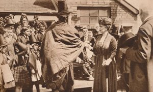 Royal tour of Wales by Unbekannt