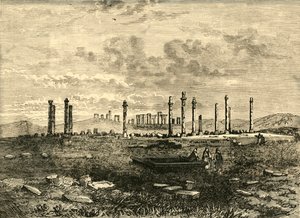 Ruins at Persepolis, 1890