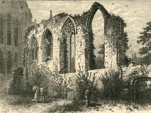 Ruins of the Guesten Hall by Unbekannt