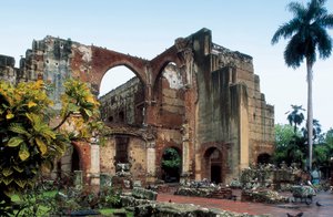 Ruins of the hospital of St. Nicholas, photograph by Unbekannt