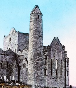 Ruins on the Rock of Cashel, Co. Tipperary, c1910 by Unbekannt
