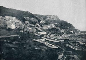 Runswick - The Village on the Cliffs by Unbekannt