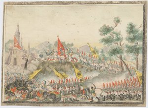 Russian Army Captured Izmail Fortress in 1790 by Unbekannt