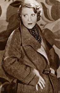 Ruth Chatterton, American actress, 1933 by Unbekannt