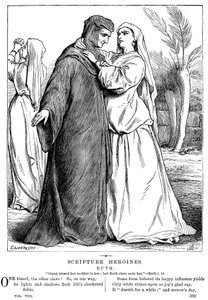 Ruth Embracing Her Mother-in-Law by Unbekannt