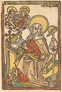 Saint Bridget, c. 1480-1500 by Unbekannt