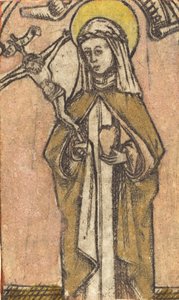 Saint Brigitta by Unbekannt