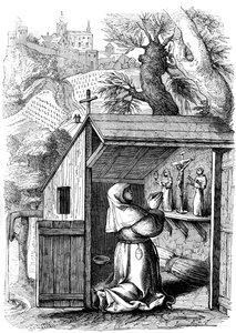 Saint Colette 1381-1447 by Unbekannt