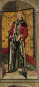 Saint George and Saint Sebastian, ca. 1480 by Unbekannt