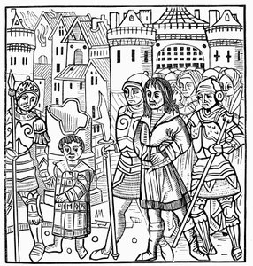 Saint Louis and His Brothers Taken Prisoner During the Seventh Crusade